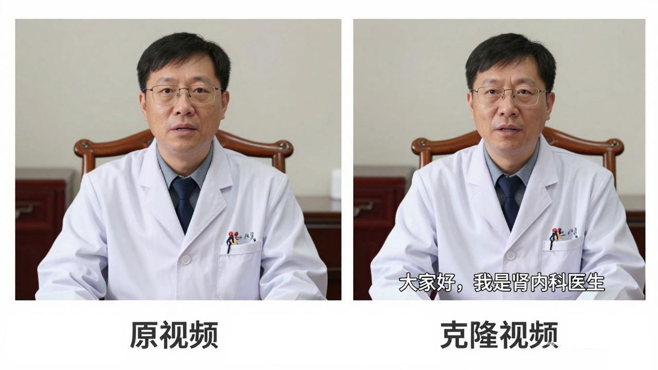 批量克隆视频口播
